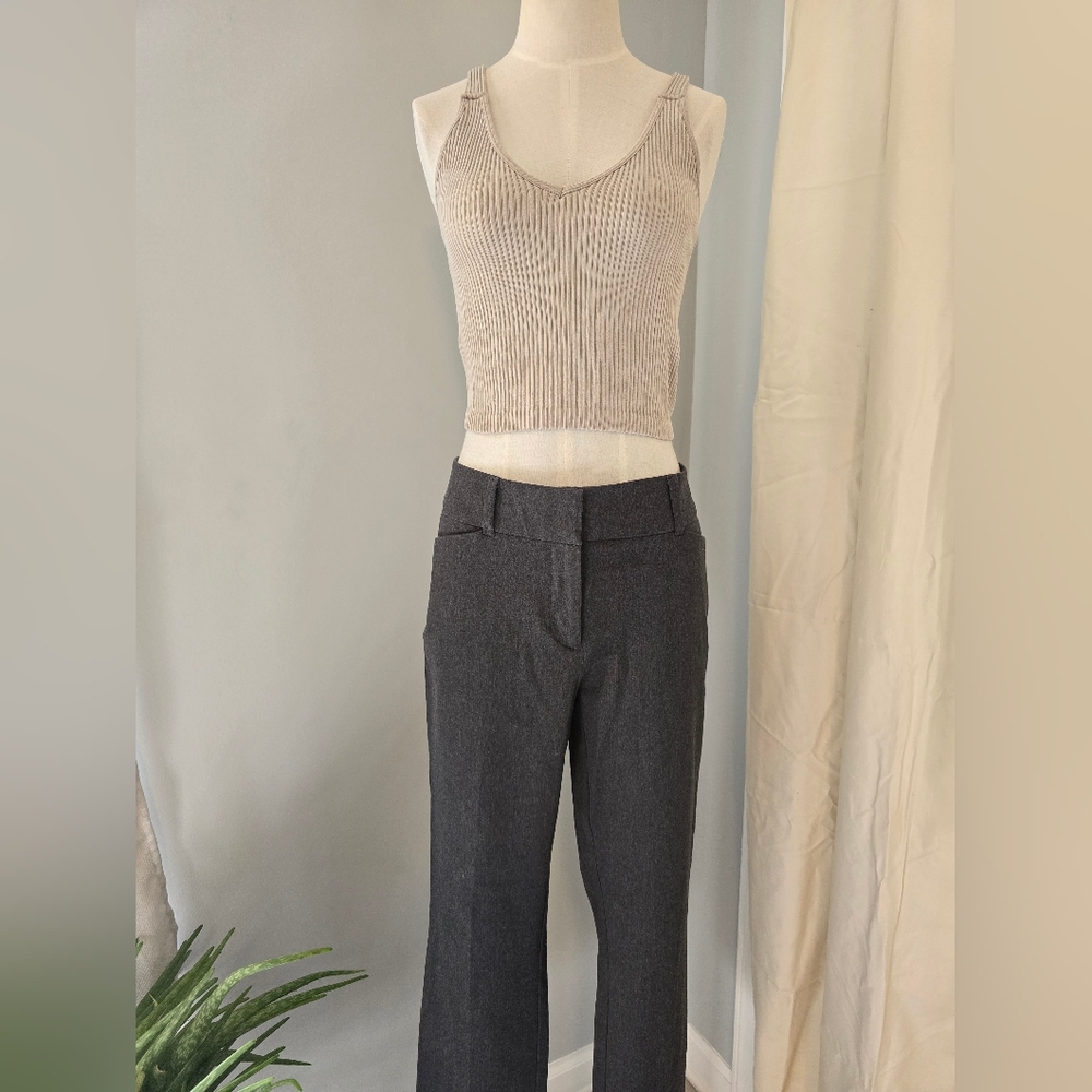 LOFT Women's Dress Pants Gray Size 10